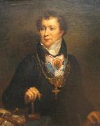 Antoni Brodowski Portrait of Ludwik Osieski Sweden oil painting artist
